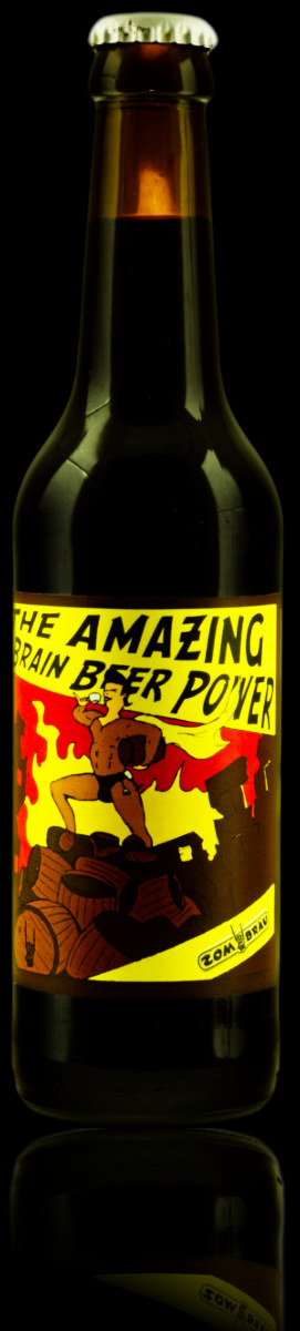 Brain Beer Power mit Glas