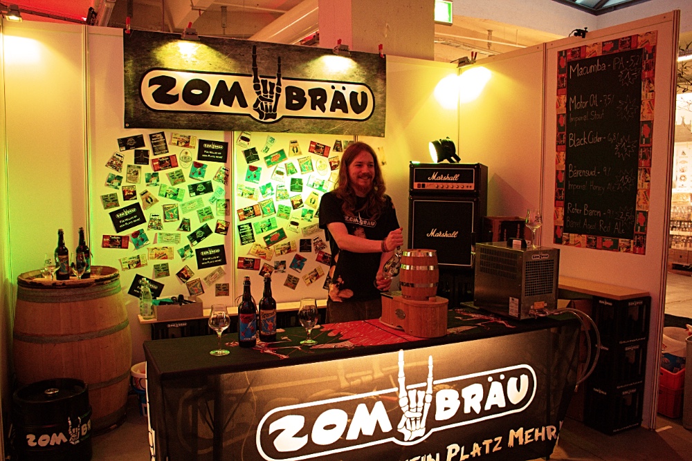 Zombräu Booth